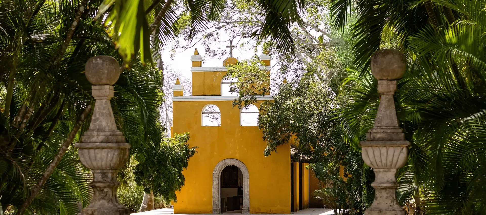Haciendas en Mérida con arquitectura tradicional y jardines