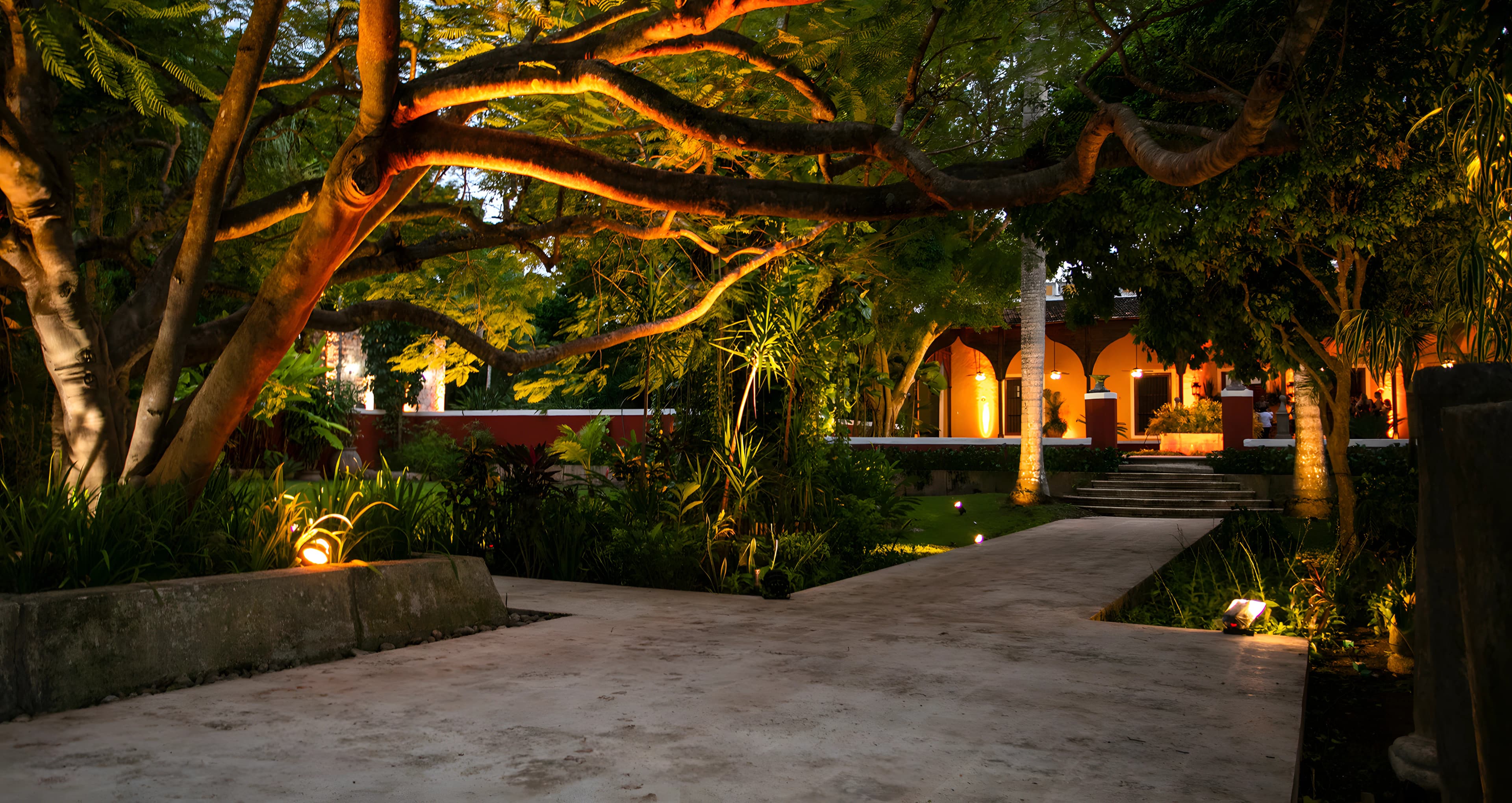 Hacienda para eventos en Yucatán con jardines y arquitectura histórica